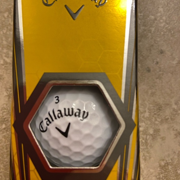 Callaway Warbird Long Carry & Distance Set 3 Balls - Picture 5 of 7